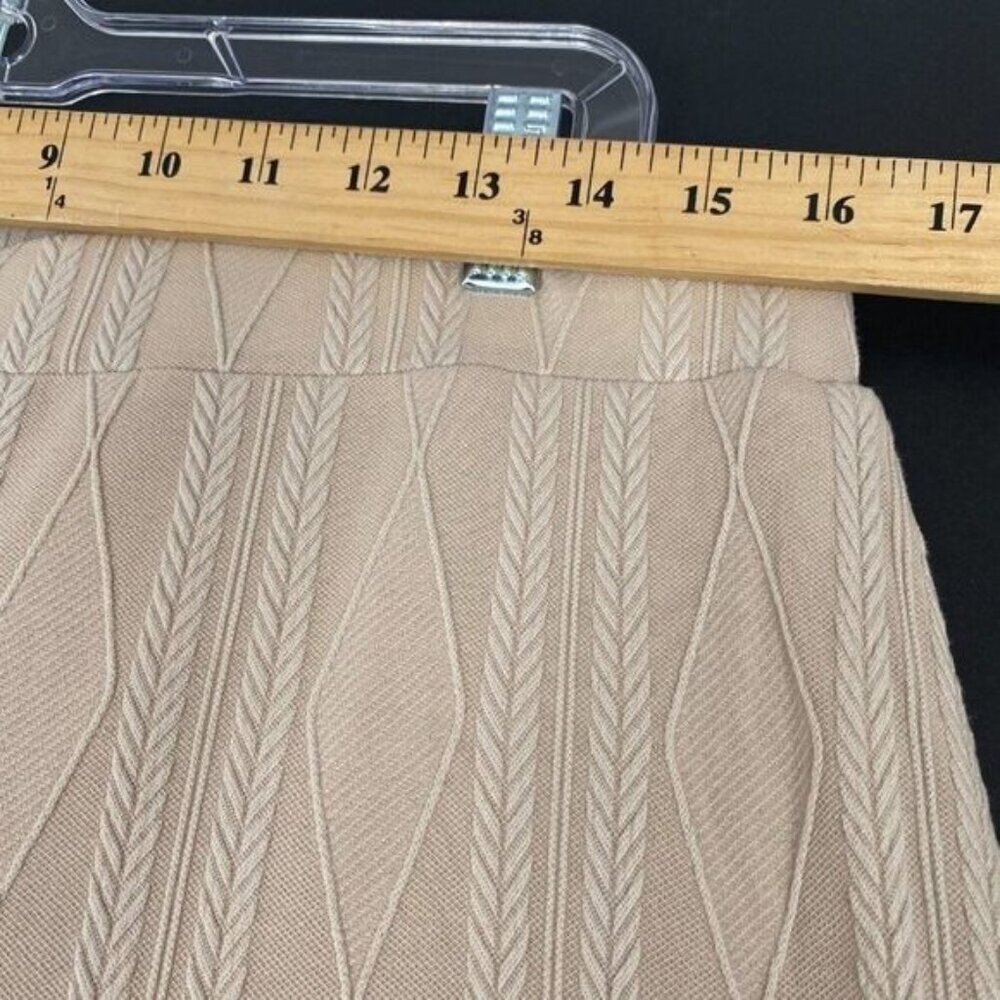 Hunter & Brown 2 Piece Beige,weater Cropped, Pantsuit Size XLarge Womens Long NE - Picture 5 of 15
